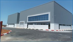 CONSTRUCTION BATIMENT INDUSTRIEL EN STRUCTURE METALLIQUE -PARC INDUSTRIEL AIN JOHRA-